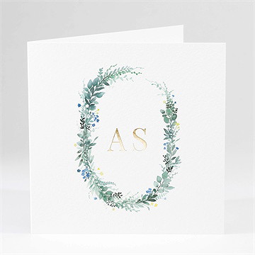 Hochzeitseinladung initialen