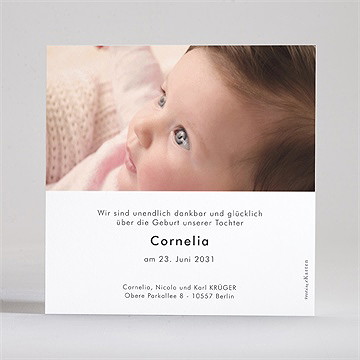 Geburtskarte Kleines Nest - Vue 3