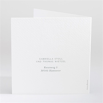 Hochzeitseinladung aquarell poesie mit initiale - Vue 3