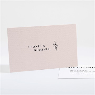 Save the Date Karte zartes trio
