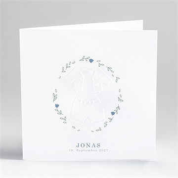 Geburtskarte süßes profil