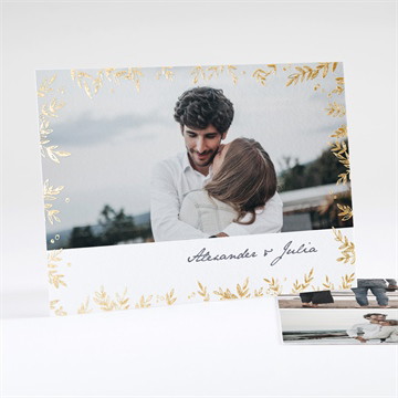 Hochzeitseinladung laub