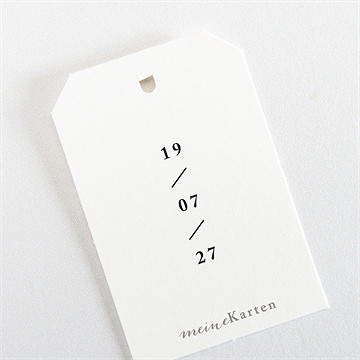 Geschenkanhänger Hochzeit zartes trio - Vue 3