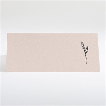 Tischkarte Hochzeit zartes trio - Vue 2