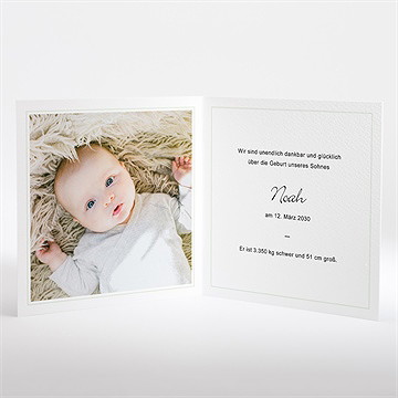 Geburtskarte So Cute - Vue 2