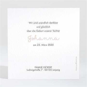 Geburtskarte Einfacher Rahmen Und Foto - Vue 2