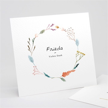 Dankeskarte Geburt Herbstgedicht