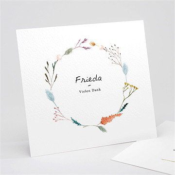 Dankeskarte Geburt Herbstgedicht