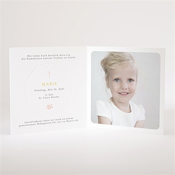 Einladung Kommunion pflanzendrucke - Vue 3