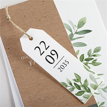 Einladung Kommunion pflanzenillustration - Vue 2