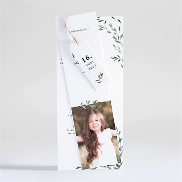 Einladung Kommunion schöne einfachheit