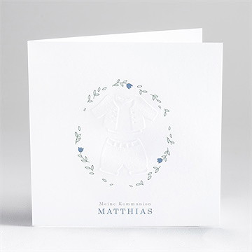 Einladung Kommunion meine kleidchen