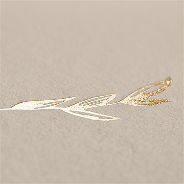 Einladung Konfirmation Goldbuchstabe - Vue 5