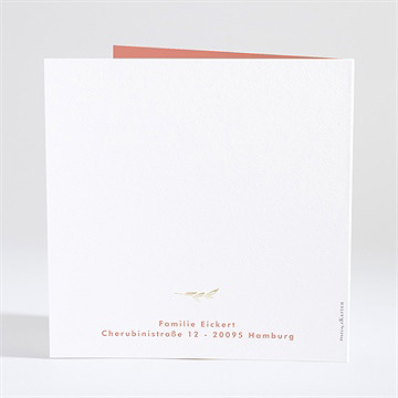 Einladung Konfirmation Fliegende Taube - Vue 4