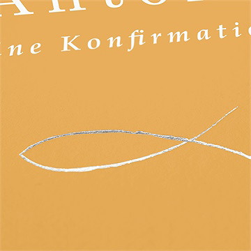 Einladung Konfirmation Strahlendes Gelb - Vue 2