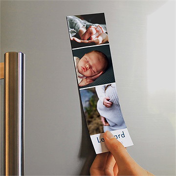 Geburtskarte Kleine Porträts - Vue 2