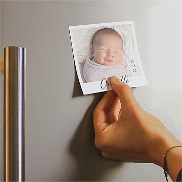Geburtskarte mein kleines polaroid - Vue 2