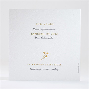 Save The Date Karte Herbststrauß - Vue 2