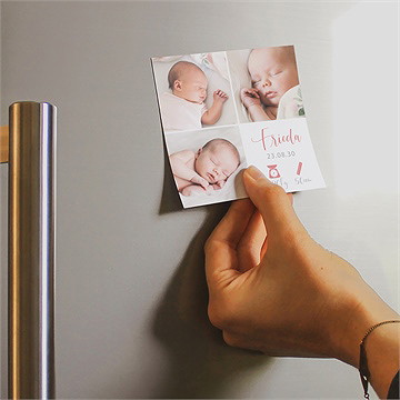 Geburtskarte Hübsches Mosaik - Vue2