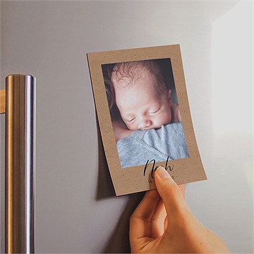 Geburtskarte Kleiner Rahmen - Vue 2