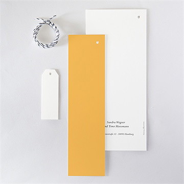 Hochzeitseinladung bohemian chic - Vue 5