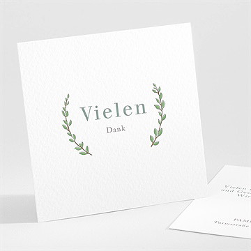 Dankeskarte Geburt Meine Wiege