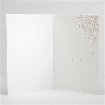 Kirchenheft Hochzeit zartrosa und kupfer - Vue 3