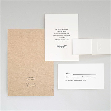 Hochzeitseinladung Wir Beide - Vue 4