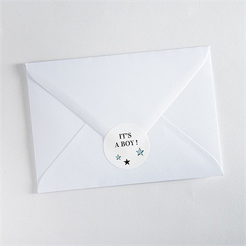 Sticker Geburt super boy - Vue 3