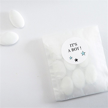 Sticker Geburt super boy - Vue 4