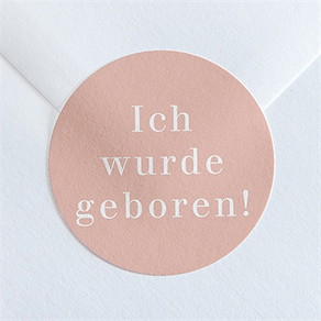 Sticker Geburt ihr kinderzimmer