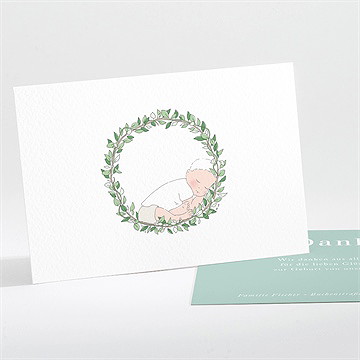 Dankeskarte Geburt sein kinderzimmer