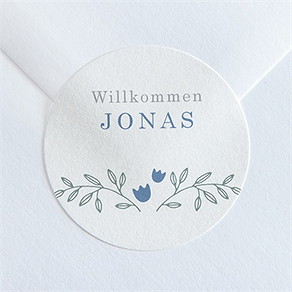 Sticker Geburt süßes profil