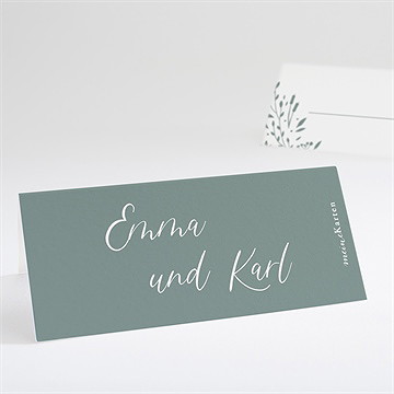 Tischkarte Hochzeit poetisch & elegant