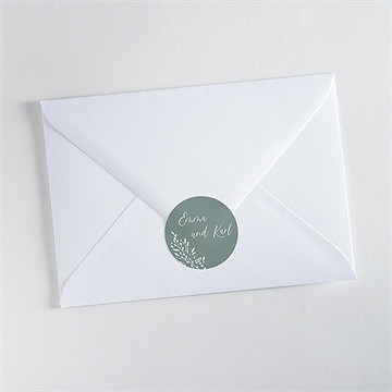 Aufkleber Hochzeit poetisch & elegant - Vue 3