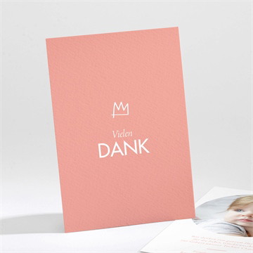 Dankeskarte Geburt it’s a girl