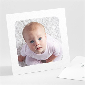 Dankeskarte Geburt My little dress