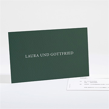 Antwortkarte Hochzeit waldrand