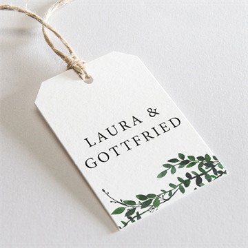 Geschenkanhänger Hochzeit waldrand