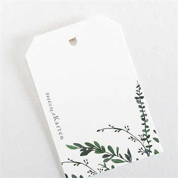 Geschenkanhänger Hochzeit Waldrand - Vue 3