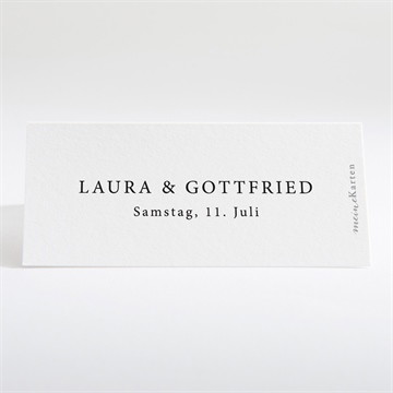 Tischkarte Hochzeit waldrand