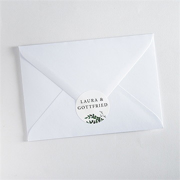 Aufkleber Hochzeit waldrand - Vue 3