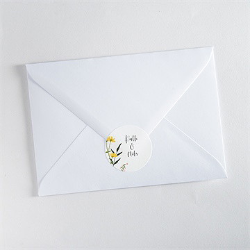 Aufkleber Hochzeit frühlingsfreude - Vue 3