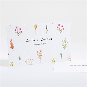 Antwortkarte Hochzeit frühlingstanz