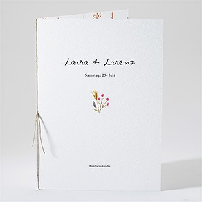 Kirchenheft Hochzeit frühlingstanz