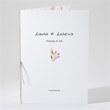 Kirchenheft Hochzeit frühlingstanz