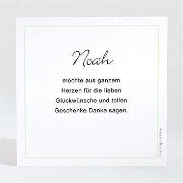 Dankeskarte Geburt So Cute - Vue 2