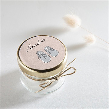 Sticker Geburt kleine schühchen - Vue 2