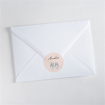 Sticker Geburt kleine schühchen - Vue 3