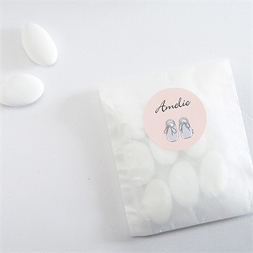 Sticker Geburt kleine schühchen - Vue 4